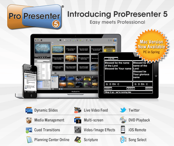 Propresenter 5 For Mac Download